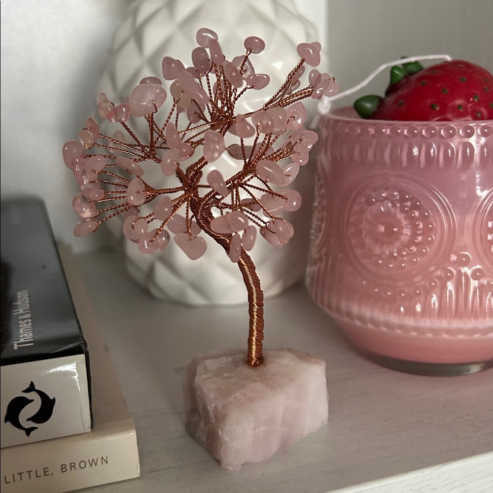 Rose quartz tree - Picture 3 of 4